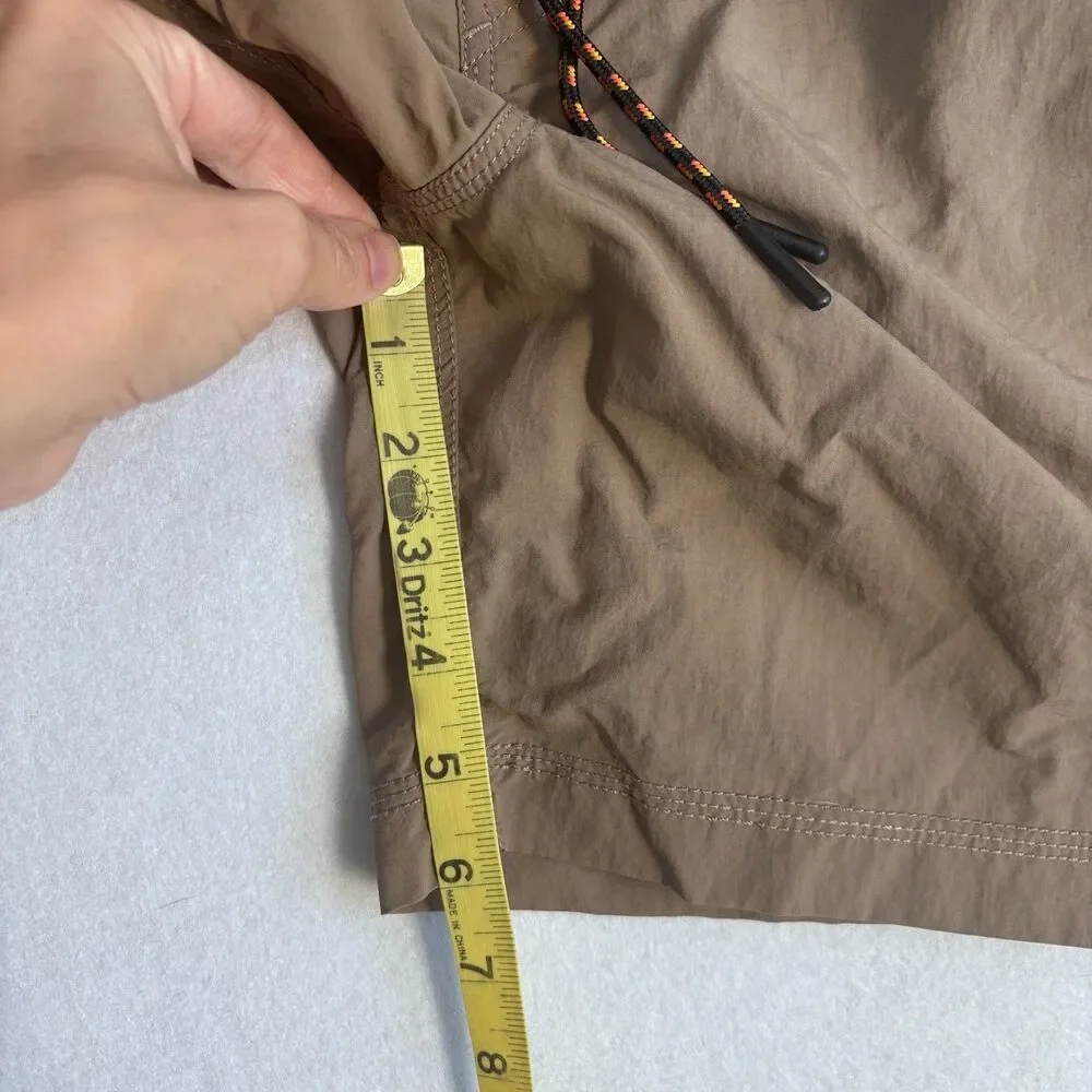 Howler Brothers Salado Shorts Mens XL Brown Nylon Quick Dry Swim Hike Pull On